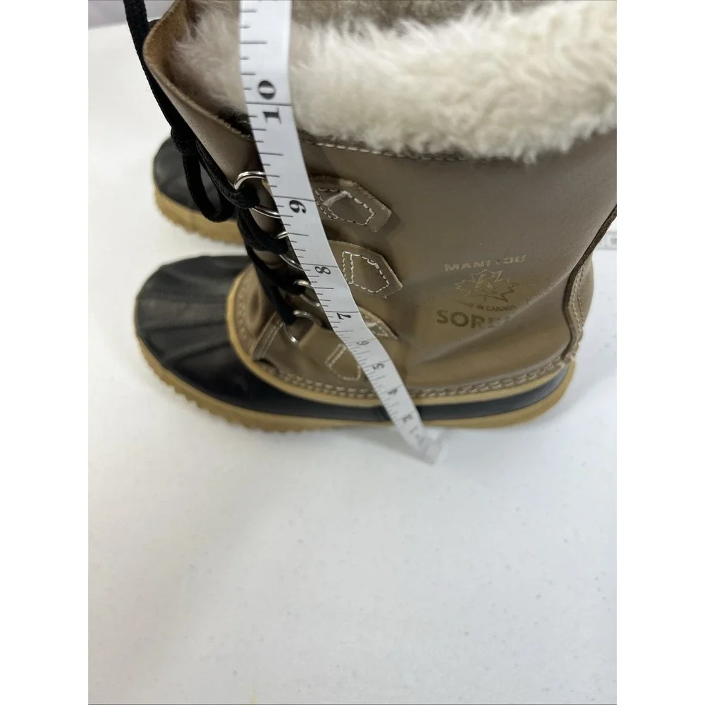 Sorel Women's Vintage Manitou Wool Lined Waterproof Winter Boots‎ Canada Size 8